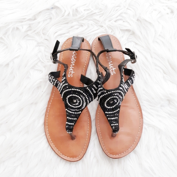Coconuts by Matisse Shoes Host Pick Beaded Coconuts Sandals Poshmark
